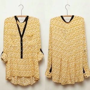 Anthropologie Vanessa Virginia Honore Buttondown